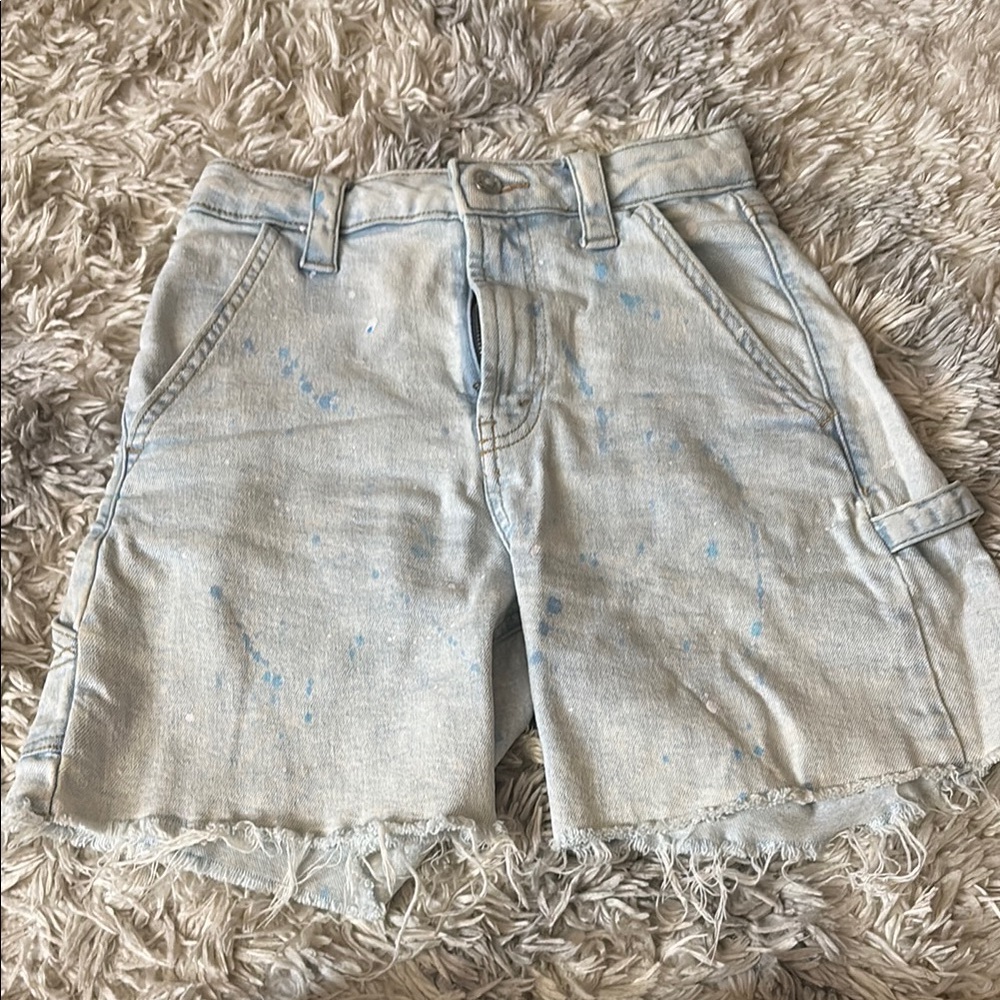 Light Blue Denim Women's Shorts